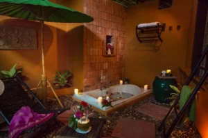 Royal Garden Villa Outside Bathroom-X3
